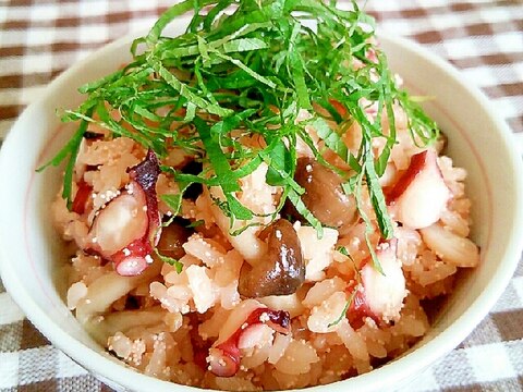 タコと明太子の炊き込みご飯 レシピ 作り方 By あ ち0024 楽天レシピ